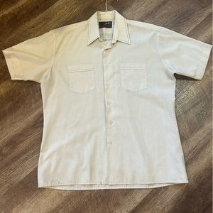 Vintage Vancort men’s short-sleeved button up - L